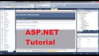 ASPNET Tutorial 1 Introduction and Creating Your First ASPNET Web Site [upl. by Ravilob]