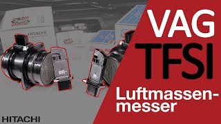 Luftmassenmesser beim TFSI EINFACH wechseln  Hitachi Astemo Aftermarket [upl. by Nymzaj]