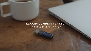 Lexar® JumpDrive® S57 USB 30 Flash Drive [upl. by Lune]