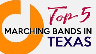 Top 5 High School Marching Bands in Texas  20212022 [upl. by Eceirtal172]