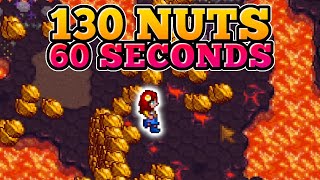 130 Golden Wallnuts In 60 Seconds In Stardew Valley [upl. by Yliram416]