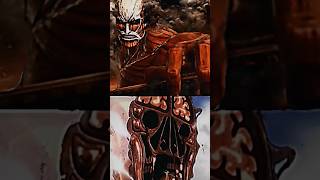 colossal Titan X Rod reiss titan vs all titans anime shorts [upl. by Dawes]