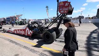 US Nationals Top Fuel Winner Congrats Clay 🏁🏁😎nhra dragracing mopar usnats [upl. by Yrreiht698]