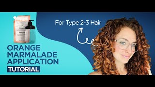 Ecoslay Orange Marmalade  Best Practices For Type 23 Hair  Danielle [upl. by Canter926]