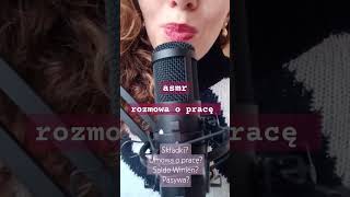 ASMR PL ✨️zadaje Ci pytania 👩‍🎓✨️test na rozmowie o pracę 🧐✨️ asmr asmrpl asmrtest relax [upl. by Ecital]