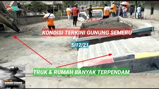 Kondisi terkini gunung Semeru rumah amp truck banyak terpendam bikin meneteskan air mata YA ALLAH [upl. by Gerry437]