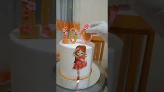 Tall cake decorating uniquecakes birthdaycake uniquebirthdaycake trendingcake cakedecorating [upl. by Eniac]