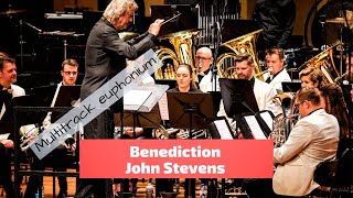 Benediction  John Stevens  Multitrack Euphonium Quartet [upl. by Aticilef237]