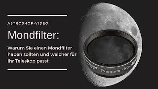 Mondfilter Warum Sie einen Mondfilter brauchen [upl. by Earased]