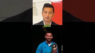 quotMessi Is My Favourite Player To Watchquot RAPID FIRE ft Bhaichung Bhutia  Indian Football shorts [upl. by Eirehc]