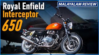 Royal Enfield Interceptor 650  Detailed Malayalam Review  Dream Drive EP 452 [upl. by Bailie]