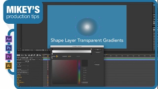 After Effect Quick Tip shape layer transparency gradients [upl. by Eselahc]