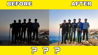 How to Edit Underexposed Photos in Lightroom Mobile  Lightroom underexposed photo Editing [upl. by Eimmelc]