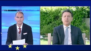 Italia Europa Le interviste del Corriere ai leader Giuseppe Conte Movimento 5 Stelle [upl. by Richmound9]