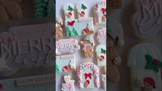 Collection Merry Christmas cookie decoration 🌲✨❤️ cookiedecorating cooking diy [upl. by Ettevol]