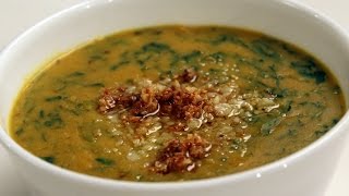 Lasooni Palak Dal  Chef Roopa Nabar  Sanjeev Kapoor Khazana [upl. by Gad]