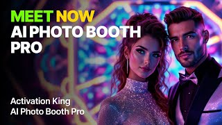 World’s First AI Powered Photo Booth Software  Activation King AI Photo Booth Pro [upl. by Yeneffit]