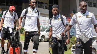 Les Lions indomptables sont arrivés à Abidjan pour préparer leur huitième de finale face au Nigeria [upl. by Gassman]