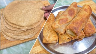 veg spring roll recipe with homemade spring rolls sheet  crispy amp crunchy spring rolls [upl. by Lamrouex932]