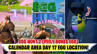 Fortnite Egg Hunt 2 PEELY BONES EGG Calendar Eggs DAY 17  PEELY BONES EGG Location Fortnite [upl. by Attennaj]