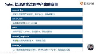 Nginx核心知识  74 HTTP框架提供的其他变量 [upl. by Cyler]