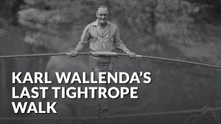 March 22 1978 Legendary daredevil performer Karl Wallenda dies while performing a stunt [upl. by Carlock595]