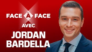 FaceàFace avec Jordan Bardella président du Rassemblement National BFMTV du 14102024 [upl. by Nivi]