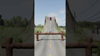 Cars amp Tow Truck Vs Extreme Log Trap  BeamNGDrive shorts beamngdrive [upl. by Kier]