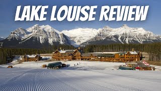 Lake Louise Ski Resort Review amp Mountain Guide [upl. by Nedroj]