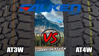 Falken AT3W VS AT4W Comparison Review [upl. by Akamaozu]