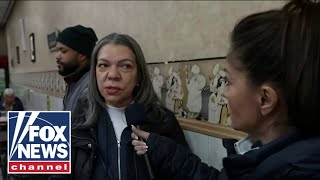 AOC constituents rage over crime migrants Cant walk around after 7pm [upl. by Davena]