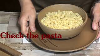 How to cook pasta in the microwave oven with Argilla [upl. by Haerr]