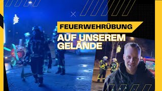 🔥 Spektakuläre Feuerwehrübung auf unserem Raiffeisengelände 🧯🚒 [upl. by Aninaj]