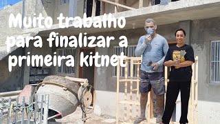 Quase finalizando a primeira kitnet [upl. by Acirtal230]