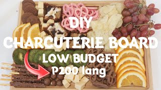 CHARCUTERIE BOARD IDEAS FILIPINO STYLE  DIY CHARCUTERIE BOARD ON A BUDGET [upl. by Erda]