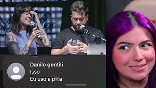 a martina explanou o danilo gentili 💔  web bullying com a beiçola [upl. by Asiuol]