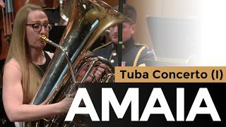 Concerto for Tuba performed by Carol Jantsch  Amaia First Movement Gaztelugatxe [upl. by Nuahsak667]