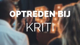 DAVID NATHAN VLOG 1  OPTREDEN BIJ KRITI [upl. by Ydnew]