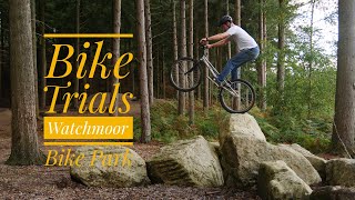 Bike Trials  Rocks And Hops At Watchmoor Bike Park [upl. by Akli]