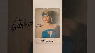 Debbie Harry  The Official Calendar 1981  Flip Through [upl. by Shriner744]