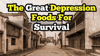 Learn From The Past  Great Depression Foods You Need [upl. by Dudden839]