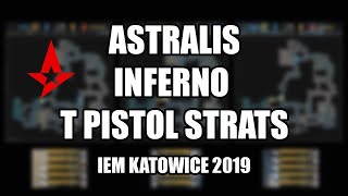 Astralis Inferno T Pistol Strats BOTH BOMBSITES  IEM Katowice 2019 [upl. by Sib]