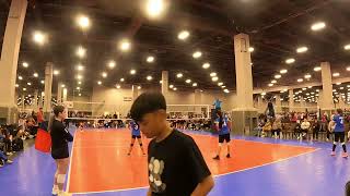 Fighting Angels VBC 15s vs Legacy Girls 15 Elite 3302024 Red Rock Rave 2 [upl. by Anahgem]