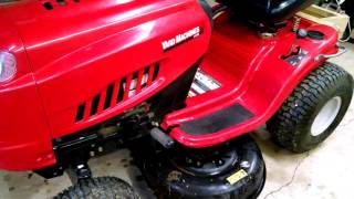 Yard Machines riding mower by MTD [upl. by Ymaj]