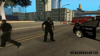 GTA SA Los hombres de CJ Loquendo 4 [upl. by Eixor738]