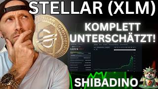 KRYPTO💥STELLAR XLM 2024 Komplett unterschätzt❗XRP oder XLM❓Mmemecoins SHIBADINO PRESALE [upl. by Nahtanod]