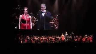 Andrea Bocelli  Traviata Brindisi  duet with Adrien Szekeres [upl. by Duggan]