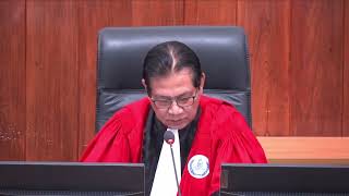 Video of the pronouncement of Appeal Judgment in Case 00202 Against KHIEU SAMPHAN [upl. by Ecyak]