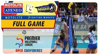 PVL OC 2018 AteneoMotolite vs Tacloban  Full Game  2nd Set  November 3 2018 [upl. by Anerhs]