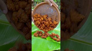 Red Lentil Pakora Recipe  Musur Dal Pakora Cooking  Evening Crispy Snacks With Soft Drinks [upl. by Joo]